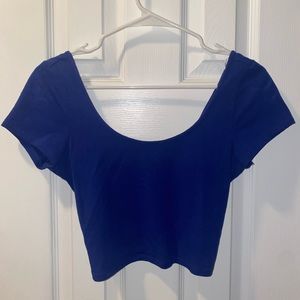 S/S crop cut-out back